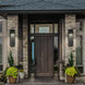 Winston LED 21.75 inch Sand Black Outdoor Wall Sconce